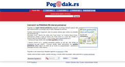Desktop Screenshot of pogodak.rs